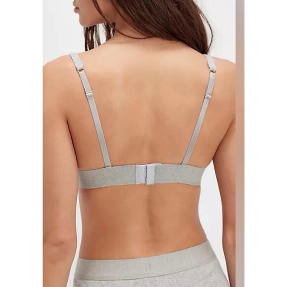 We the free heathered grey bralette NWT $38 retail Free People Medium - Picture 3 of 9